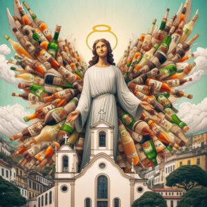 Arte Digital - Santa Liberdade